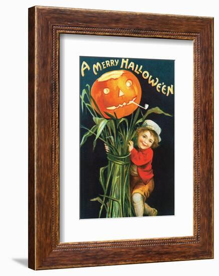 A Merry Halloween 2-null-Framed Art Print