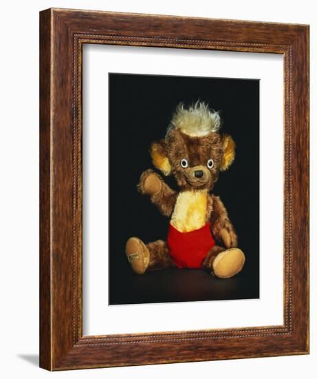 A Merrythought Punkinhead Bear, circa 1950s-Merrythought-Framed Giclee Print