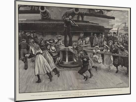 A Mery-Go-Round on a Battleship-Henry Marriott Paget-Mounted Giclee Print