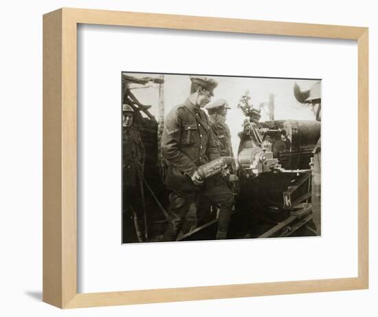 'A message for the Hun', France, World War I, 1916-Unknown-Framed Photographic Print
