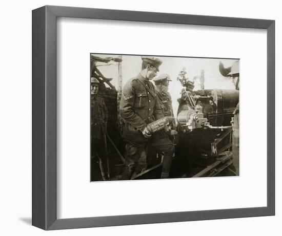 'A message for the Hun', France, World War I, 1916-Unknown-Framed Photographic Print