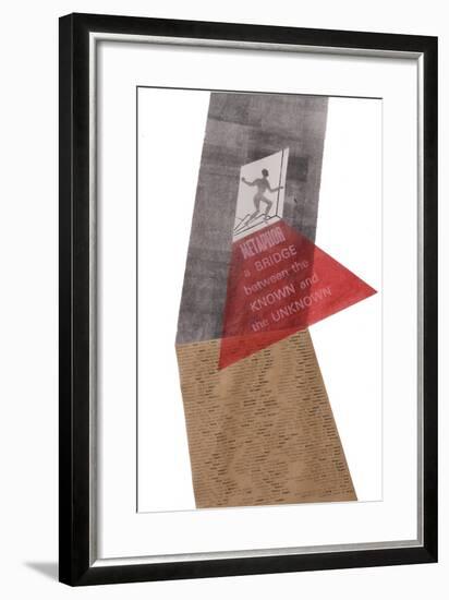 A metaphor is a bridge-Mary Kuper-Framed Giclee Print