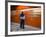 A Mexican Citizen Waits for the Metro to Stop, Mexico City, Mexico-Brent Bergherm-Framed Photographic Print