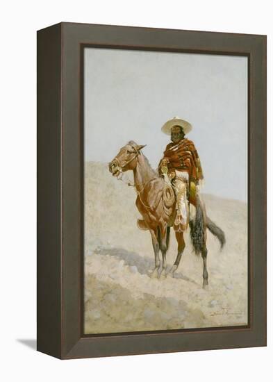 A Mexican Vaquero, 1890-Frederic Remington-Framed Premier Image Canvas