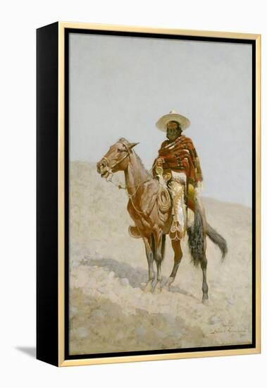 A Mexican Vaquero, 1890-Frederic Remington-Framed Premier Image Canvas