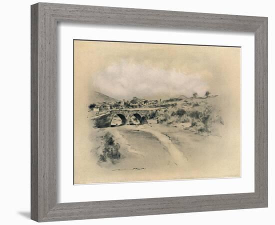 'A Mexican Village', 1903-Mortimer L Menpes-Framed Giclee Print