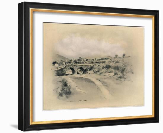 'A Mexican Village', 1903-Mortimer L Menpes-Framed Giclee Print