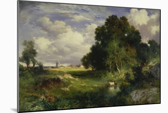 A Midsummer Day, East Hampton, Long Island, 1903-Thomas Moran-Mounted Giclee Print