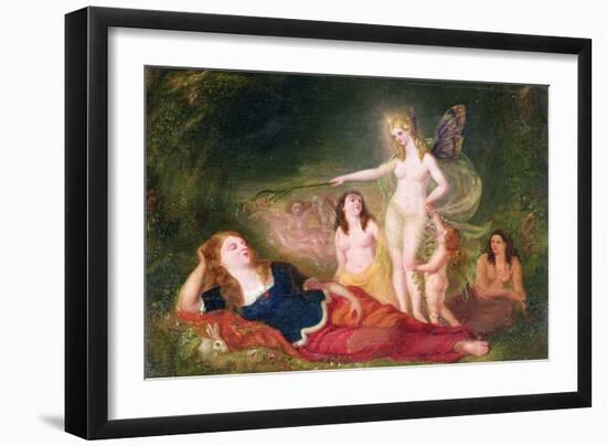 A Midsummer Night's Dream, 1840-David Scott-Framed Giclee Print