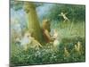 A Midsummer Night's Dream, 1895 (W/C with Bodycolour on Paper)-Henry Towneley Green-Mounted Giclee Print