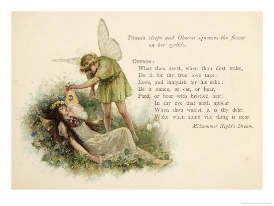 A Midsummer Night's Dream, Act II Scene II Oberon