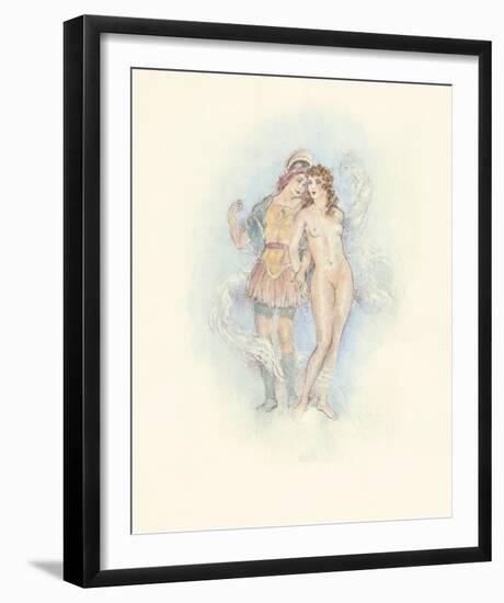 A Midsummer Night's Dream Act III-Edouard Chimot-Framed Premium Giclee Print