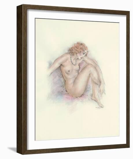 A Midsummer Night's Dream Act IV-Edouard Chimot-Framed Premium Giclee Print