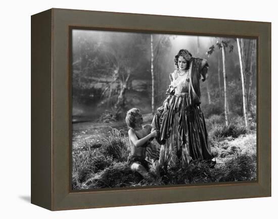 A Midsummer Night's Dream, Mickey Rooney, Olivia De Havilland, 1935-null-Framed Stretched Canvas