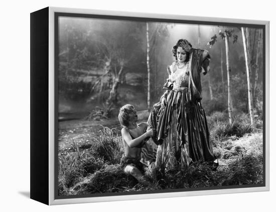 A Midsummer Night's Dream, Mickey Rooney, Olivia De Havilland, 1935-null-Framed Stretched Canvas