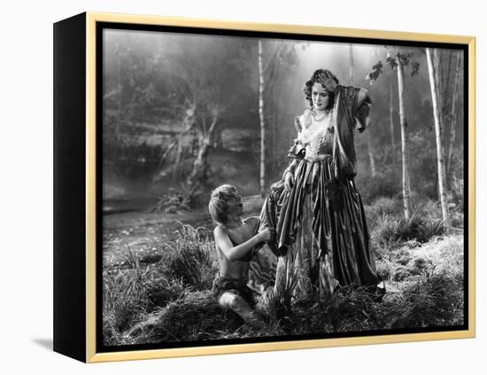 A Midsummer Night's Dream, Mickey Rooney, Olivia De Havilland, 1935-null-Framed Stretched Canvas