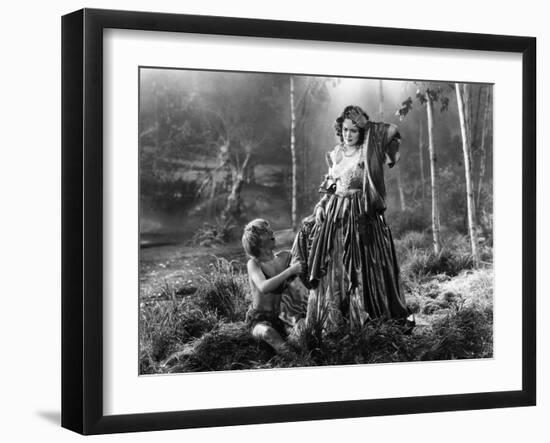 A Midsummer Night's Dream, Mickey Rooney, Olivia De Havilland, 1935-null-Framed Photo