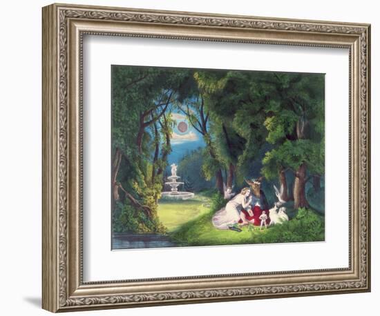 A Midsummer Night's Dream, Pub. by Currier and Ives, New York-Currier & Ives-Framed Giclee Print