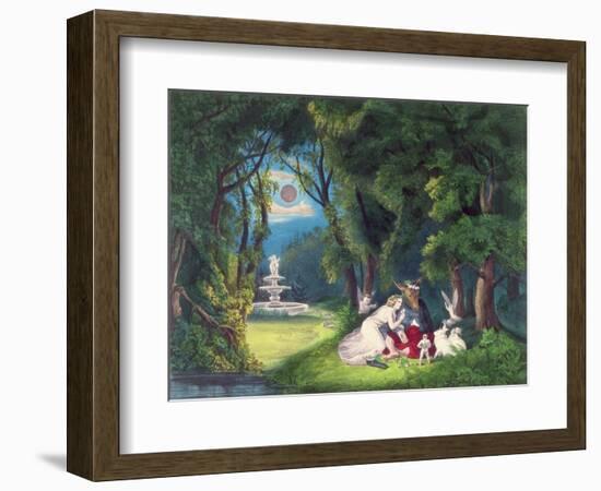 A Midsummer Night's Dream, Pub. by Currier and Ives, New York-Currier & Ives-Framed Giclee Print