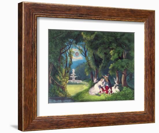 A Midsummer Night's Dream, Pub. by Currier and Ives, New York-Currier & Ives-Framed Giclee Print