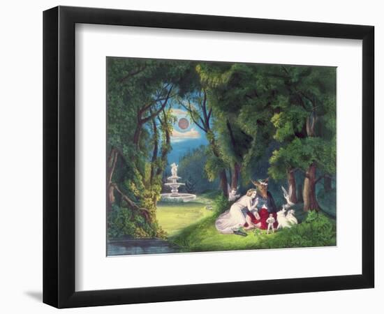 A Midsummer Night's Dream, Pub. by Currier and Ives, New York-Currier & Ives-Framed Giclee Print