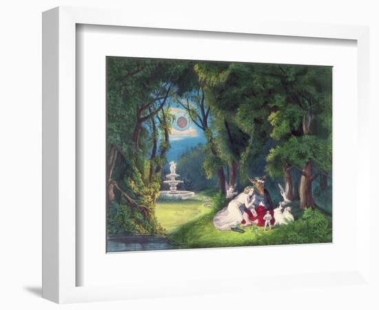 A Midsummer Night's Dream, Pub. by Currier and Ives, New York-Currier & Ives-Framed Giclee Print