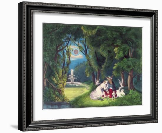 A Midsummer Night's Dream, Pub. by Currier and Ives, New York-Currier & Ives-Framed Giclee Print