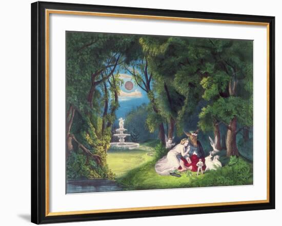 A Midsummer Night's Dream, Pub. by Currier and Ives, New York-Currier & Ives-Framed Giclee Print