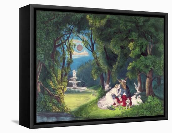 A Midsummer Night's Dream, Pub. by Currier and Ives, New York-Currier & Ives-Framed Premier Image Canvas