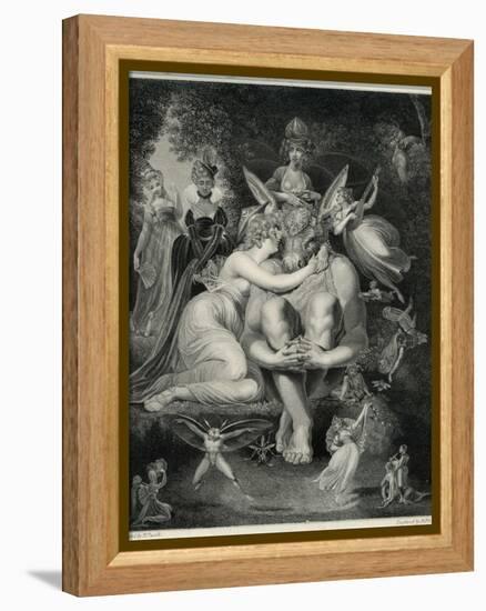 A Midsummer Night's Dream, Titania and Bottom-Rhodes-Framed Premier Image Canvas