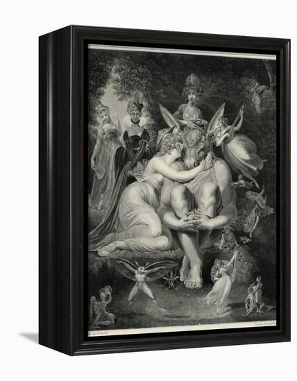 A Midsummer Night's Dream, Titania and Bottom-Rhodes-Framed Premier Image Canvas