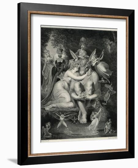 A Midsummer Night's Dream, Titania and Bottom-Rhodes-Framed Photographic Print