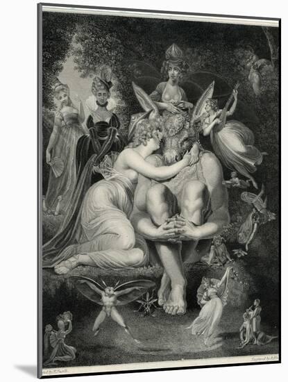 A Midsummer Night's Dream, Titania and Bottom-Rhodes-Mounted Photographic Print