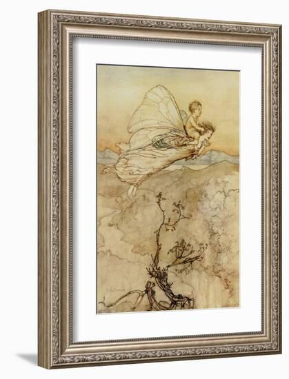 A Midsummer Night's Dream-Arthur Rackham-Framed Art Print