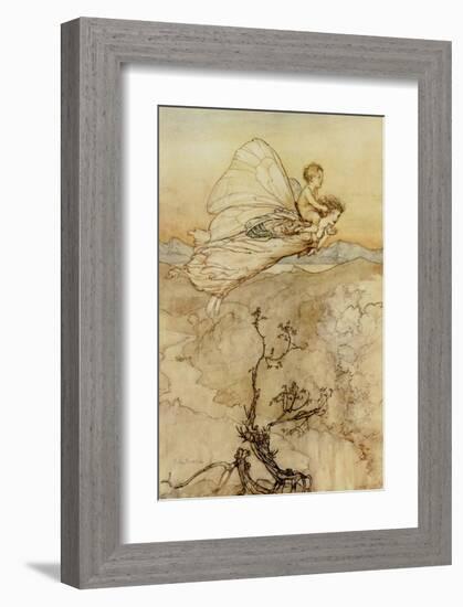 A Midsummer Night's Dream-Arthur Rackham-Framed Art Print