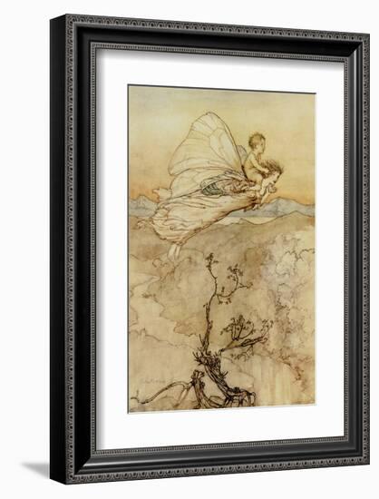 A Midsummer Night's Dream-Arthur Rackham-Framed Art Print