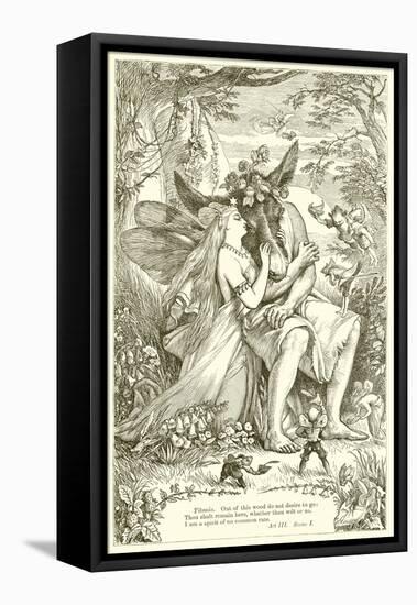 A Midsummer Night's Dream-Henry Courtney Selous-Framed Premier Image Canvas