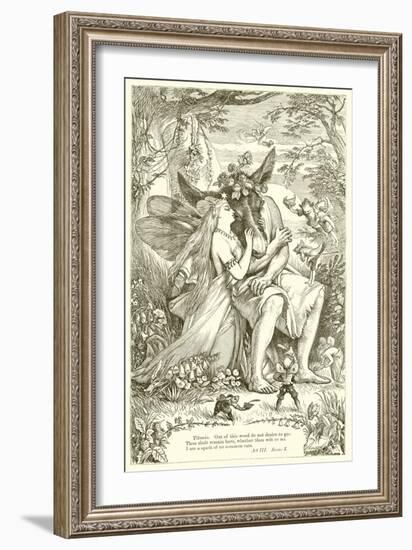 A Midsummer Night's Dream-Henry Courtney Selous-Framed Giclee Print