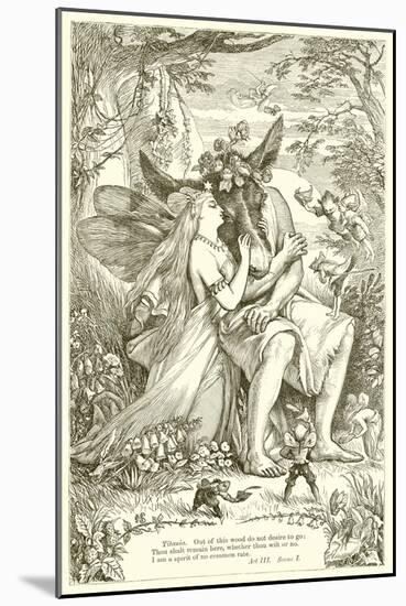 A Midsummer Night's Dream-Henry Courtney Selous-Mounted Giclee Print