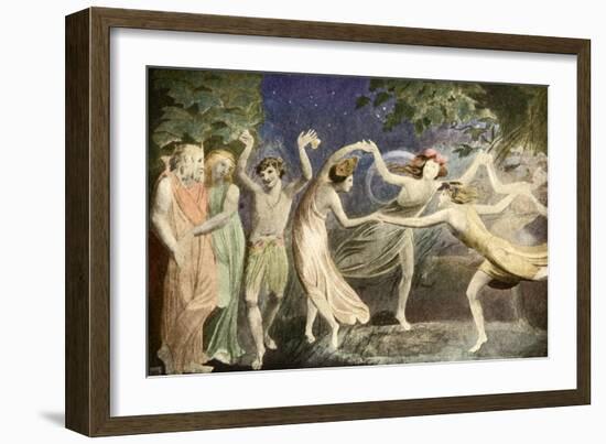 A Midsummer Night's Dream-William Blake-Framed Giclee Print