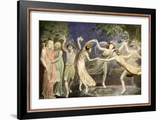 A Midsummer Night's Dream-William Blake-Framed Giclee Print