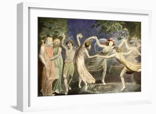 A Midsummer Night's Dream-William Blake-Framed Giclee Print