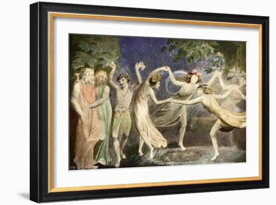 A Midsummer Night's Dream-William Blake-Framed Giclee Print