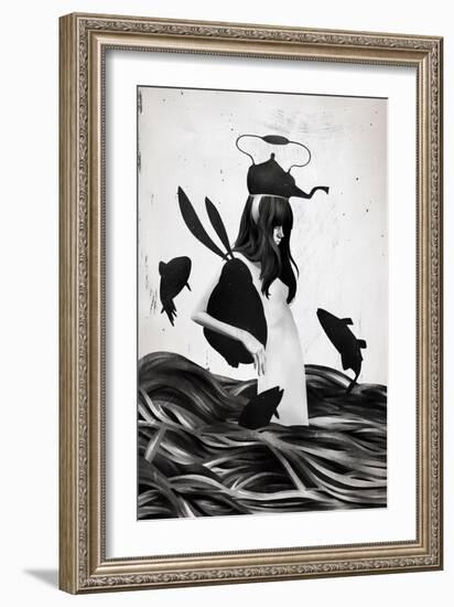 A Mile Away from Anywhere-Ruben Ireland-Framed Art Print