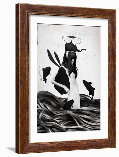 A Mile Away from Anywhere-Ruben Ireland-Framed Art Print