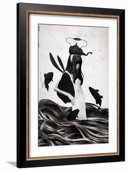 A Mile Away from Anywhere-Ruben Ireland-Framed Art Print