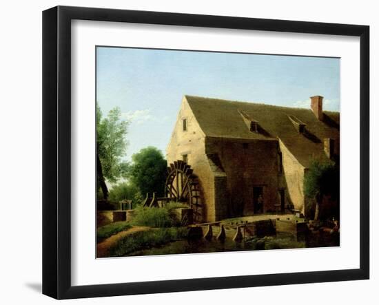 A Mill, 1800-06-Jean Victor Bertin-Framed Giclee Print