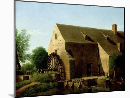 A Mill, 1800-06-Jean Victor Bertin-Mounted Giclee Print