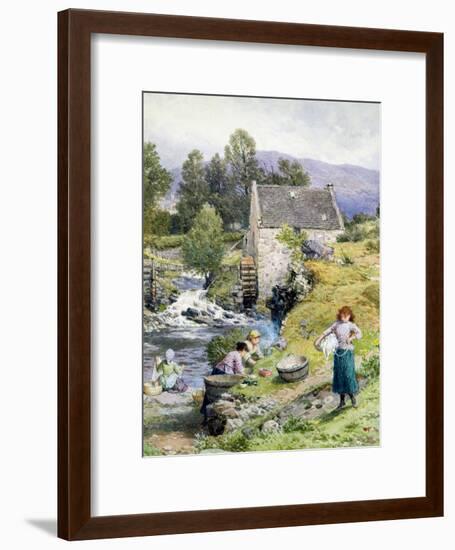 A Mill Pool-Myles Birket Foster-Framed Giclee Print