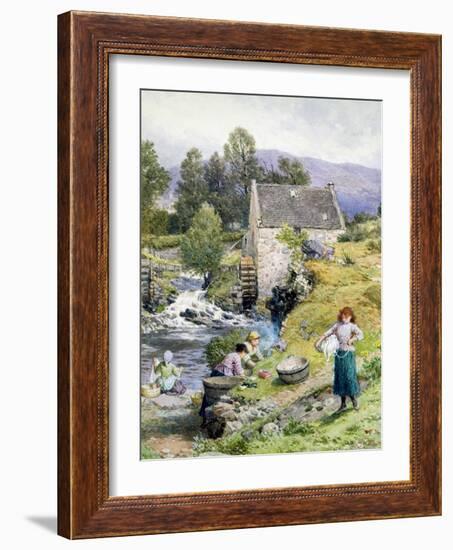 A Mill Pool-Myles Birket Foster-Framed Giclee Print